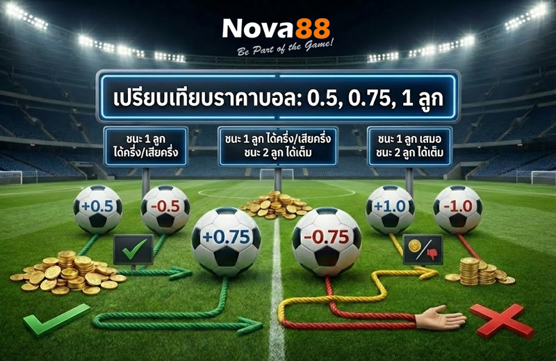 แทงบอล 0.75 คือ 