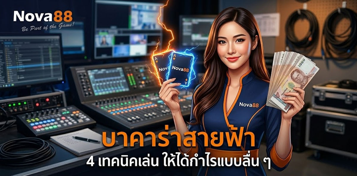 Nova88 บาคาร่าสายฟ้าค่ายไหน