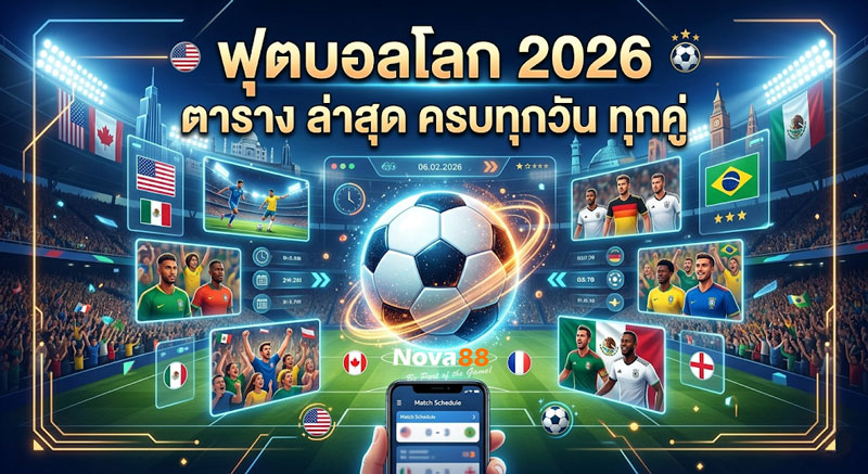 ฟุตบอลโลก 2026 ตาราง